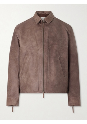 A Kind Of Guise - Nandi Leather Jacket - Men - Brown - S