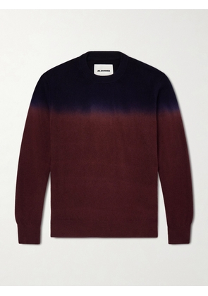 Jil Sander - Dégradé Wool Sweater - Men - Burgundy - IT 44