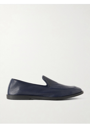 George Cleverley - Cornwall Full-Grain Deerskin Loafers - Men - Blue - UK 6