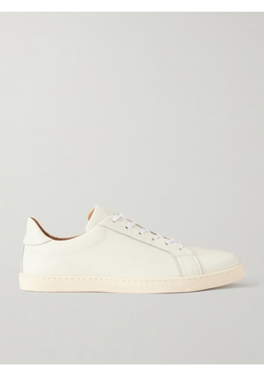 George Cleverley - Jack III Deerskin Sneakers - Men - White - UK 6