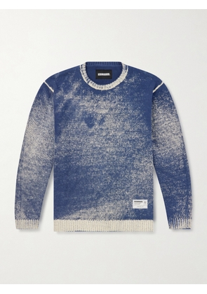Neighborhood - Cotton Sweater - Men - Blue - S