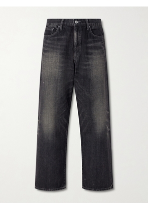 Neighborhood - Washed Wide-Leg Jeans - Men - Black - S