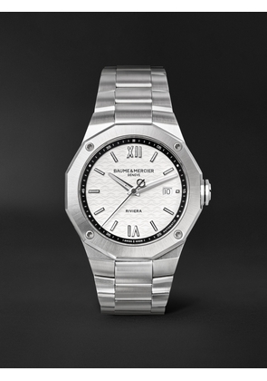 Baume & Mercier - Riviera Automatic 42mm Stainless Steel Watch, Ref. No. 10829 - Men - White