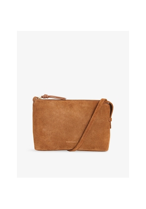 Womens Whistles Kaia Suede Cross-Body Bag