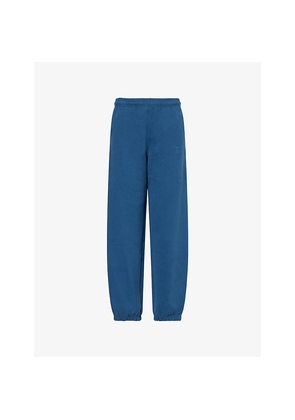 Womens Adanola Oversized Brand-Embroidery Cotton-Jersey Jogging Bottoms