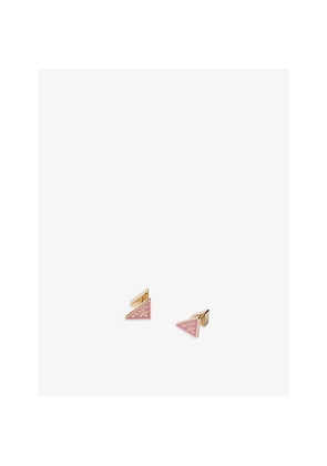 Prada Enamelled Metal Earrings