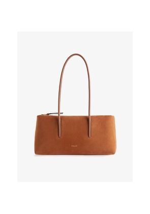 Womens Demellier Stockholm Suede Shoulder Bag