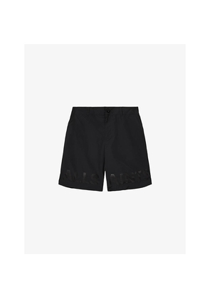 Mens Allsaints Nexus Logo-Print Woven Shorts