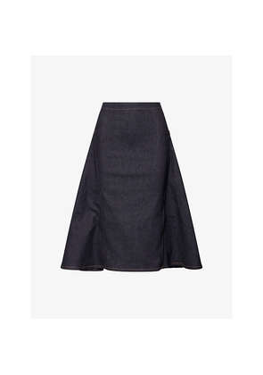 Womens Jacquemus Le Lavoir De-Nîmes Denim Midi Skirt