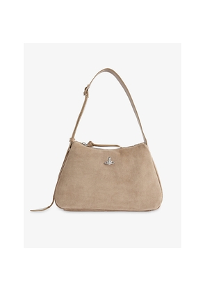 Womens Vivienne Westwood Kate Suede Shoulder Bag