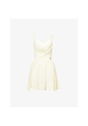 Womens Vivienne Westwood Sunday Sleeveless Cotton Mini Dress