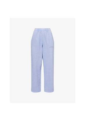 Womens Adanola Varsity Relaxed Cotton-Jersey Jogging Bottoms