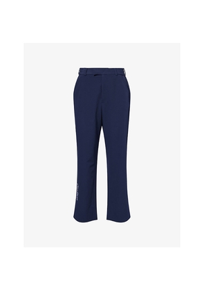 Mens Malbon Magnolia Coolcore Straight-Leg Stretch-Woven Trousers