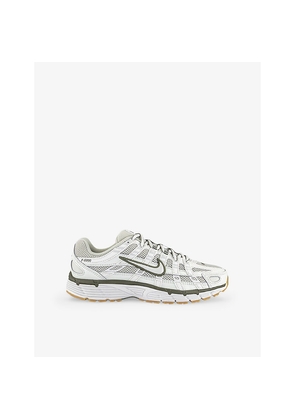 Mens Nike P-6000 Leather and Mesh Trainers