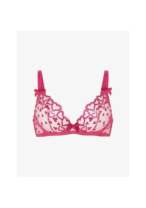 Womens Agent Provocateur Rozann Underwired Tulle Bra