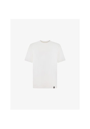 Mens Boggi Branded Short-Sleeved Cotton-Blend T-Shirt