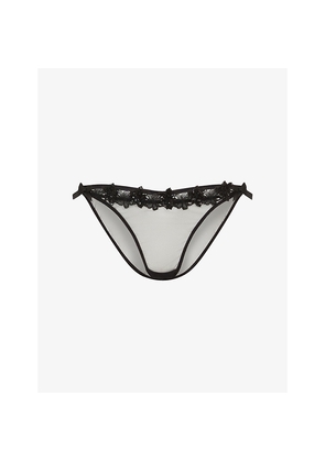 Womens Agent Provocateur Floss Tulle Brazilian Briefs