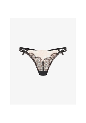 Womens Agent Provocateur Vitoria G-String Lace Thong