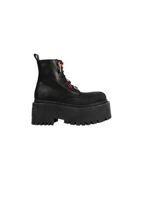 Strike Platform Booties With Charms