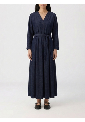 Dress 'S MAX MARA Woman color Blue