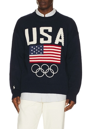 Polo Ralph Lauren Winter Olympics Sweater in Navy Combo - Navy. Size L (also in ).
