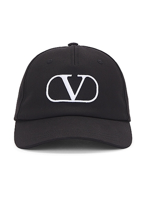 Valentino Garavani Baseball Hat in Black - Black. Size 59 (also in ).
