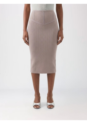 Skirt PATRIZIA PEPE Woman color Grey