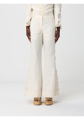 Pants ZIMMERMANN Woman color Beige