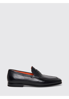 Loafers SANTONI Men color Black