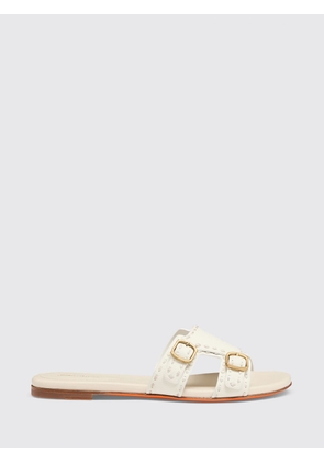 Heeled Sandal SANTONI Woman color White