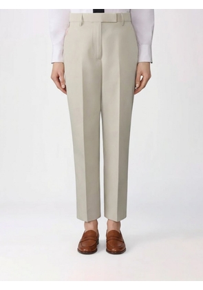 Pants THOM BROWNE Woman color Beige