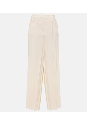 Joseph Tibre plisse wide-leg pants