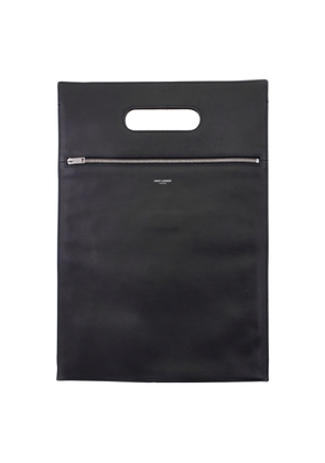 Saint Laurent La Pouch in Leather