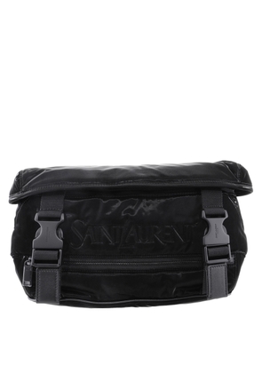 Saint Laurent Silktech Canvas Crossbody Bag