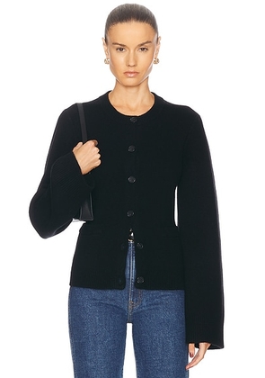 Jenni Kayne Cooper Cardigan in Black - Black. Size L (also in S, XS, M, XL).