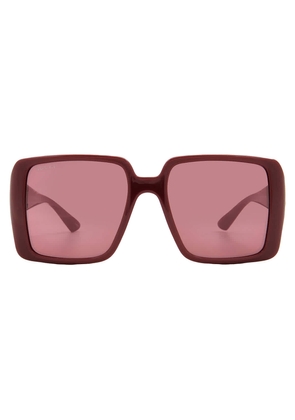 Gucci Red Flash Square Ladies Sunglasses GG1692S 005 54
