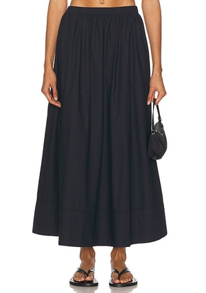 Jenni Kayne Lauren Skirt in Navy - Navy. Size L (also in M, XL, S).