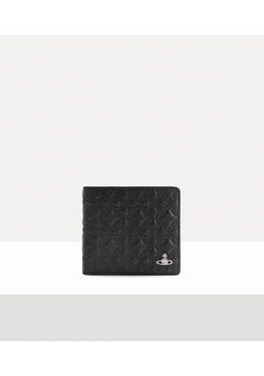 Vivienne Westwood Man. Wallet With Coin Pocket Nappa Leather Black One Size Men