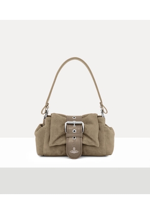 Vivienne Westwood Hazel Treasure Handbag Leather Stone