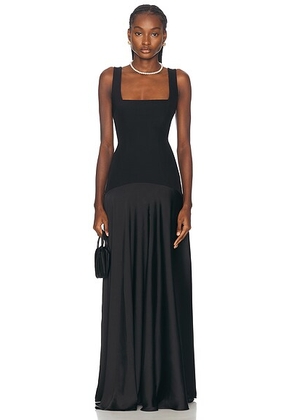 L'Academie by Marianna Sidney Gown in Black - Black. Size S (also in XXS).
