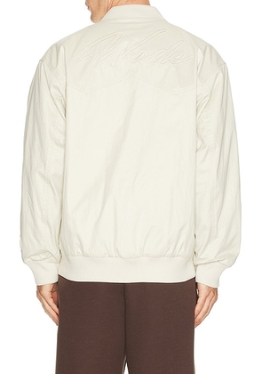 Li-Ning Way Of Wade Jacket in Light Grey - Beige. Size XL/1X (also in L, XXL/2X, XXXL/3X).