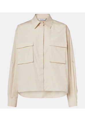 Max Mara Tenue cotton poplin shirt