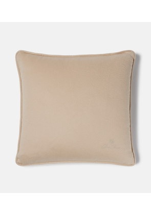 Loro Piana Unito cashmere cushion