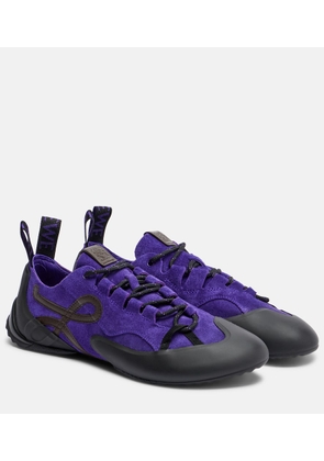 Loewe Grip Anagram suede sneakers