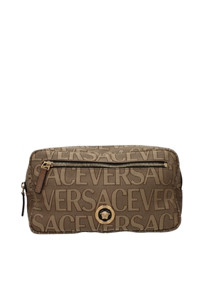 Versace Beige Fabric Backpack