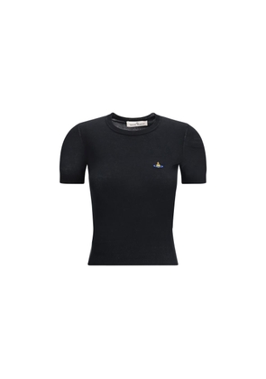 Vivienne Westwood Black Cotton T-Shirt - L