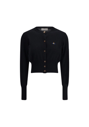 Vivienne Westwood Black Cotton Cardigan - M