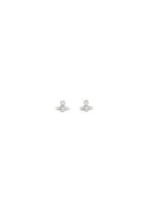 Vivienne Westwood Silver Brass Earrings - One Size
