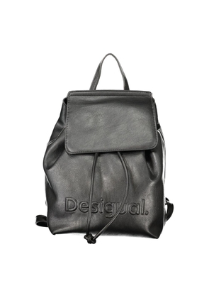 Desigual Black Polyethylene Backpack