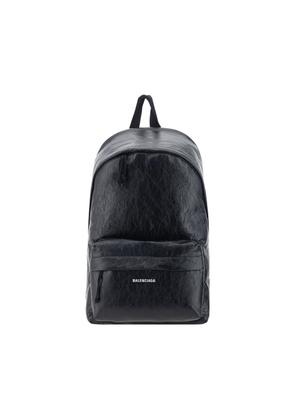 Balenciaga Black Calf Leather Bos Taurus Backpack